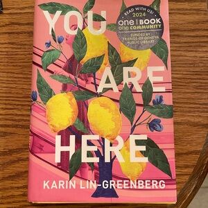 You Are Here Hardcover Book